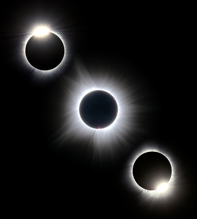 Priceless - Two Diamond Rings and a Corona - The 2024 Total Solar Eclipse