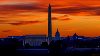 Sunrise over the National Mall - Washington, DC
