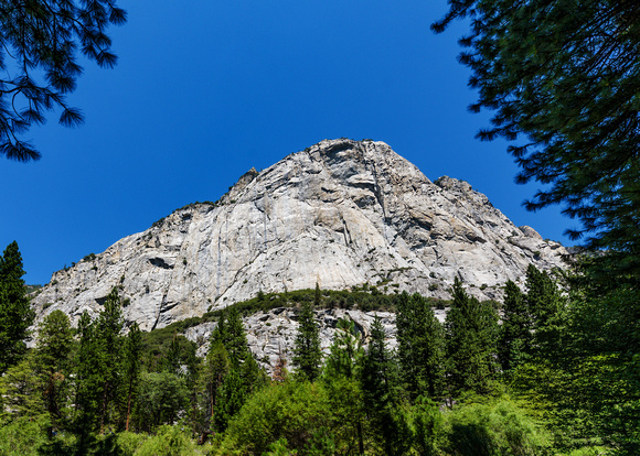 North Dome from Zumwalt Meadow in Kings Canyon National Park