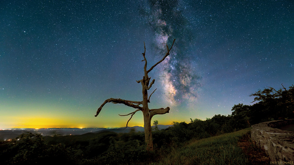 Late Season Milky Way at Shenandoah National park