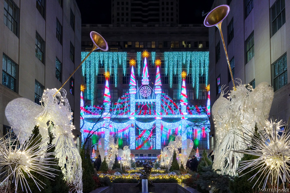 Rockefeller Center's Christmas Angels with Saks 2017 Holiday Lights