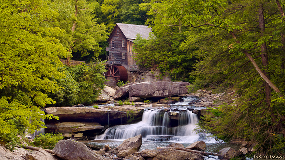 Summer Afternoon at Glade Creek Grist Mill