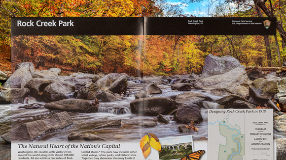 The New Rock Creek Park NPS pamphlet - My Photo