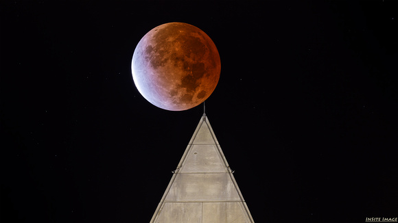 2021 Lunar Eclipse at the Washington Monument
