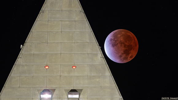 2021 Lunar Eclipse at the Washington Monument