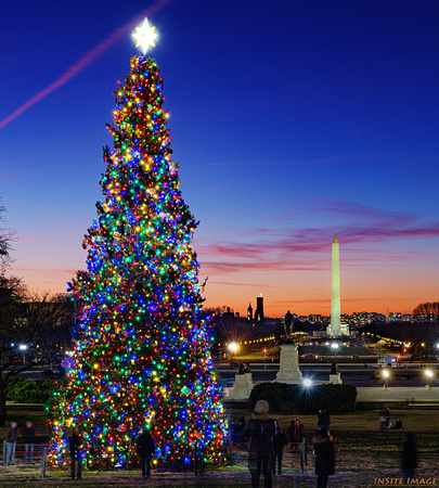 Holiday Sunset  at the US Capitol