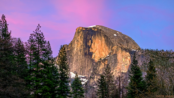 Half Dome at Sunset - Yosemite National Park