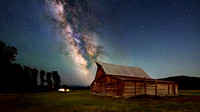 The T. A. Moulton Barn under the Milky Way - Grand Teton National Park