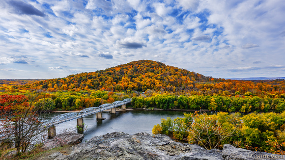 Fall Views from Point of Rocks Overlook