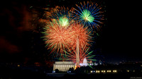 4th of July Fireworks over Washington DC