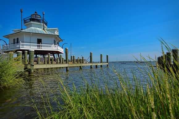 Hooper Strait Lighthouse at the Chesapeake Bay Maritime Museum